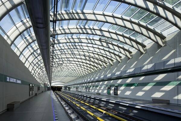 Metro V.A: stanice Nemocnice Motol (foto archiv HOCHTIEF CZ a.s.)