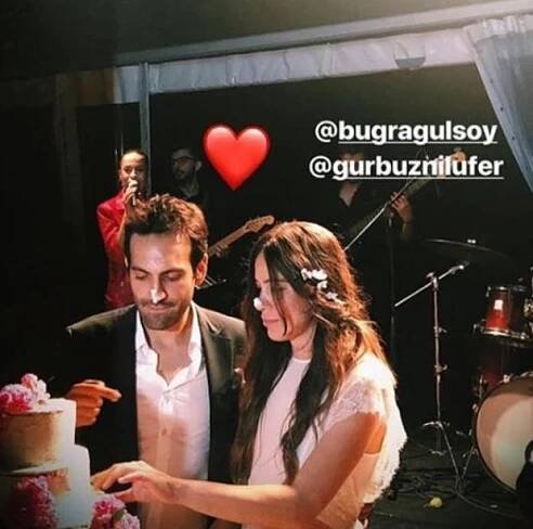 Bugra Gulsoy Got Married to Nilufer Gurbuz 5