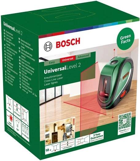 Bosch Křížový stavební laser UniversalLevel 2 nakoupit u OBI