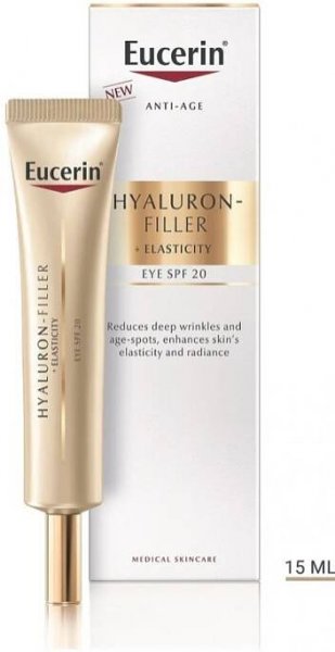 Eucerin Hyaluron-Filler + Elasticity oční krém SPF20 15 ml