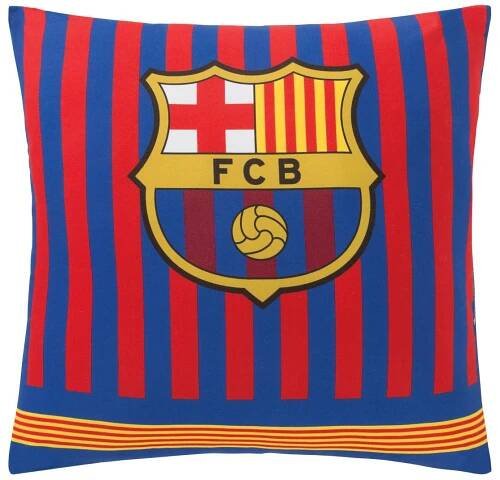 Polštář s logem FC Barcelona a pruhy