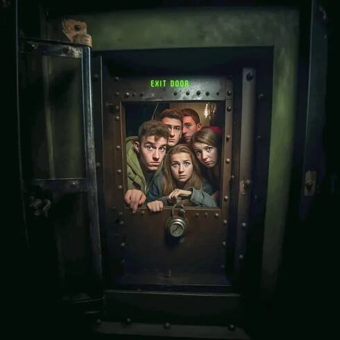 Úniková hra Ostrava, kde skupina hráčů řeší hádanky a úkoly v napínavé escape game. | Úniková hra Ostrava | Escape Game | Únikovka Ostrava