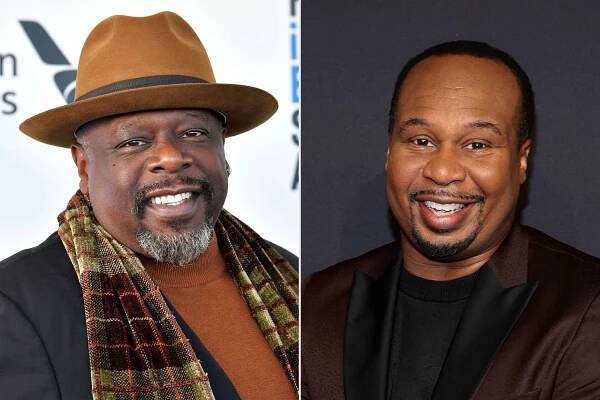 Watch Cedric the Entertainer and Roy Wood Jr. have a dad-joke battle