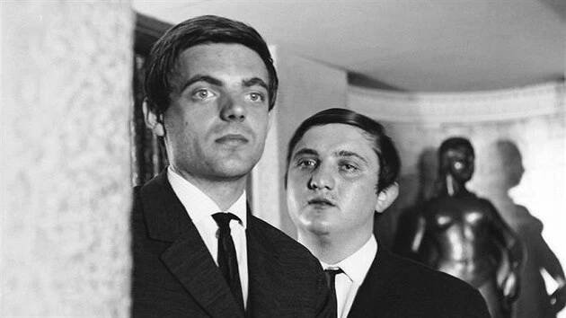 Stano Dančiak a Marián Labuda ve filmu Kým sa skončí táto noc (1965)