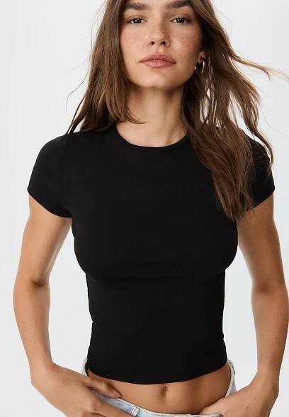 Tričko basic slim fit