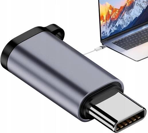 ADAPTÉR Z LIGHTNING KABELU APPLE IPHONE NA USB - C 18W 480Mb za 46.00CZK - Allegro