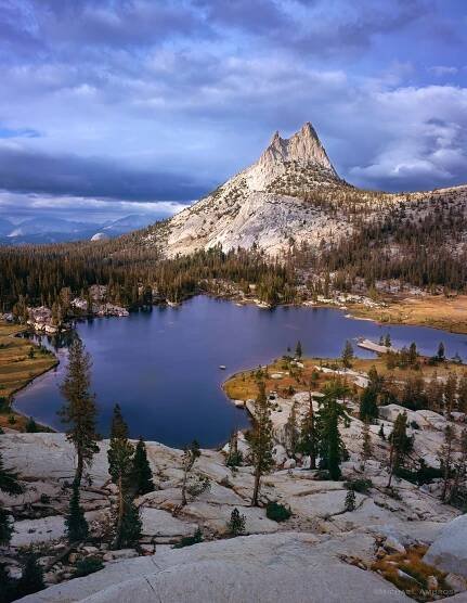 Cathedral Peak and Upper Cathedral Lake