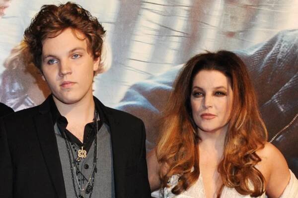 Ben Keough and Lisa Marie Presley in 2010