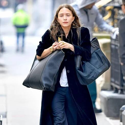 Mary-Kate Olsen Banishes The Mini-Bag Once And For All