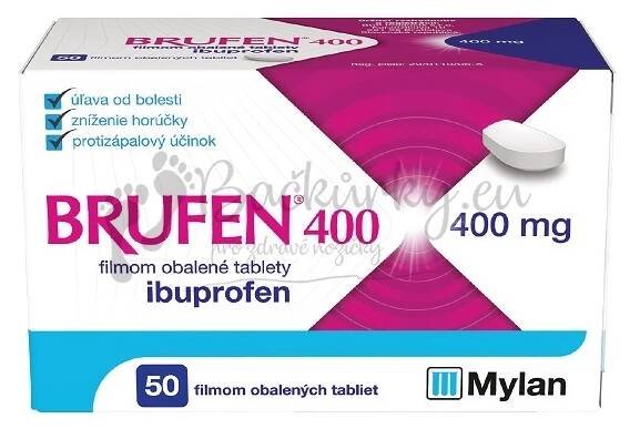BRUFEN 400 mg tbl flm (blis.PVC/Al) 1x50 ks
