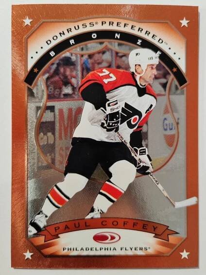 DONRUSS PREFERRED BRONZE Paul Coffey - Philadelphia Flyers - Hokejové karty