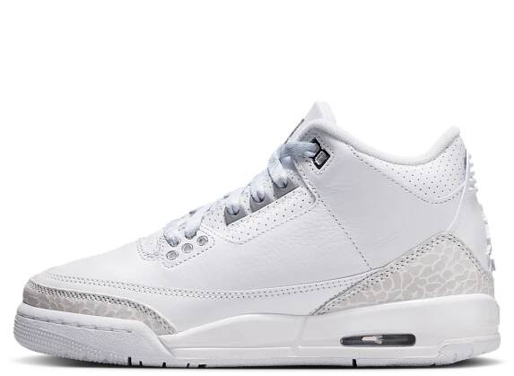 Air Jordan 3 ‚White and Silver‘ (CT8532-111) – datum uvedení