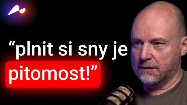 Plnit si sny je pitomost! pracujte míň, vyděláte víc peněz, říká polárník Petr Horký!