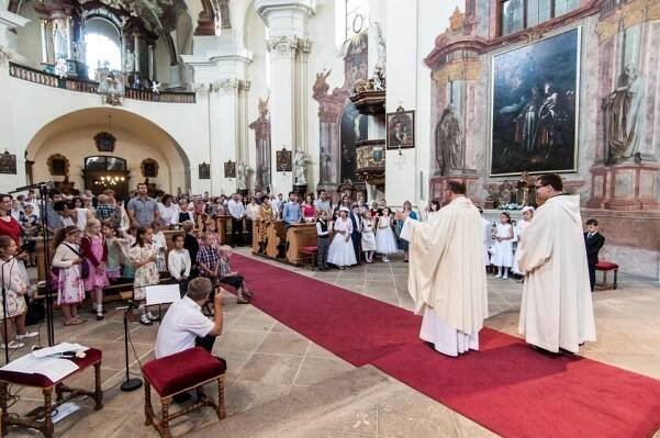 První svaté přijímání 2018 | Farnost sv. Markéty v Břevnově