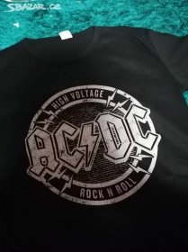 Pánské tričko AC/DC, 2 velikosti - Kolín - Sbazar.cz
