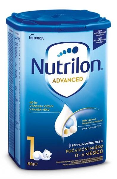 Nutrilon 1 Advanced 800g - Počáteční kojenecké mléko