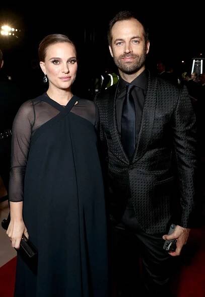 Natalie Portman and choreographer Benjamin Millepied attend the 28th Annual Palm Springs International Film Festival Film Awards Gala at the Palm Springs Convention Center on January 2, 2017 in Palm Springs, California