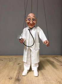 Doktor - Rici Marionettes – výroba loutek
