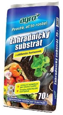 AGRO CS a.s. AGRO Zahradnický substrát 70l
