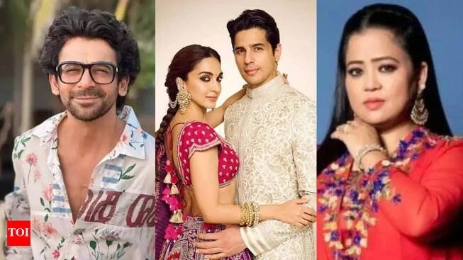 Bharti Singh, Sunil Grover and other TV stars congratulate Sidharth Malhotra and Kiara Advani as they welcome a baby girl; see post