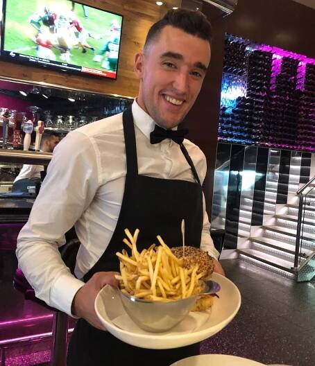 Mike Cohen gets filled up at the truly unique Deville Dinerbar