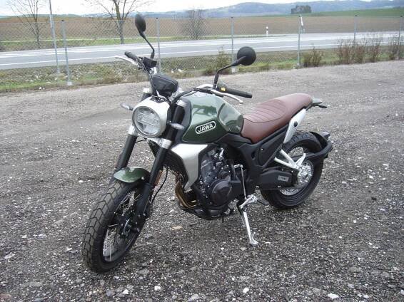 Jawa RVM 500 SCRAMBLER , ABS | Motorkáři.cz