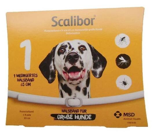 Scalibor antiparazitní obojek pro velké psy 65 cm - ZooShopXXL.cz