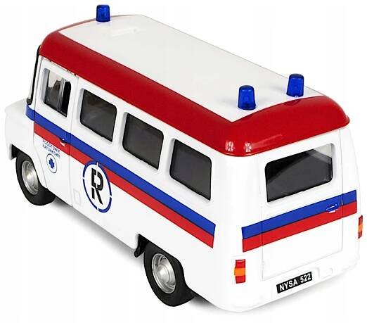AUTO SANITKA KOVOVÁ FSO NYSA 522 ERKA LEGENDA PRL WELLY 1:34 Typ vozidla sanitka