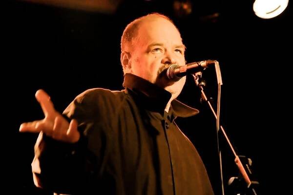 David Thomas of Pere Ubu performs at The Garage on February 25, 2010 in London, England.