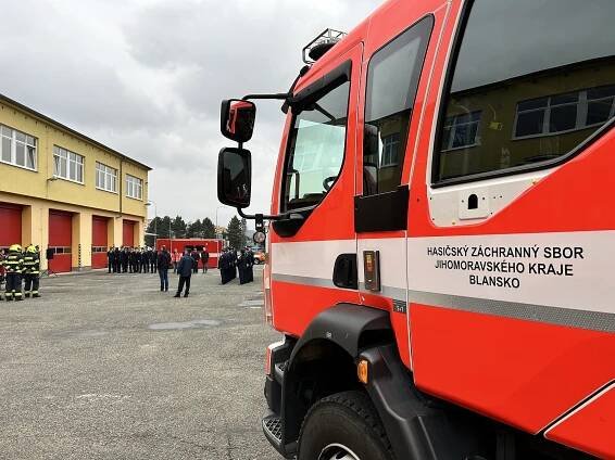 Blanenští hasiči slaví padesát let. Počet výjezdů se mnohonásobně zvýšil