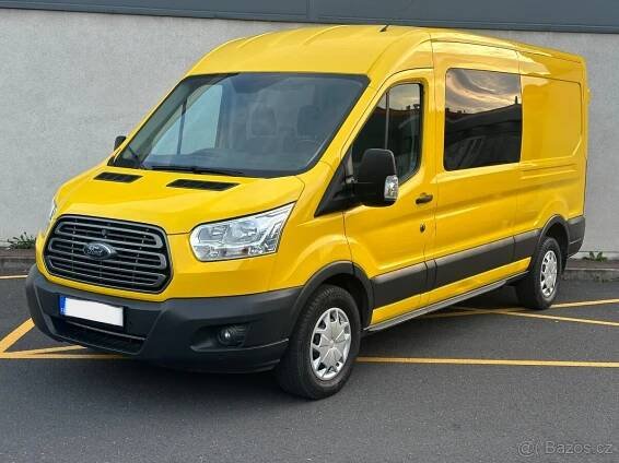 Ford Transit, 2,0tdci,96kw,7míst1.maj.Čr,DPH
