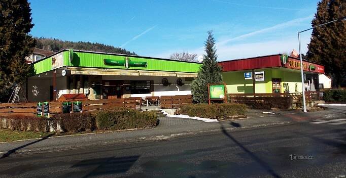 Pizzérie Bludička a Chooper herna/bar v Luhačovicích