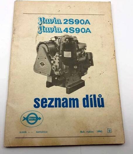 Slavia 2S90A, Slavia 4S90A - Seznam dílů - Image 11