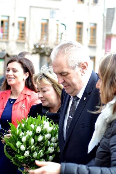 Prezident Miloš Zeman se zajímal o sociální služby