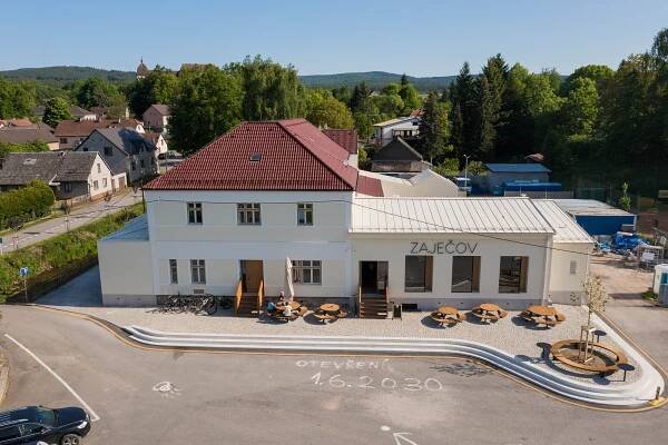 Lidový dům Zaječov, zdroj foto: obec Zaječov