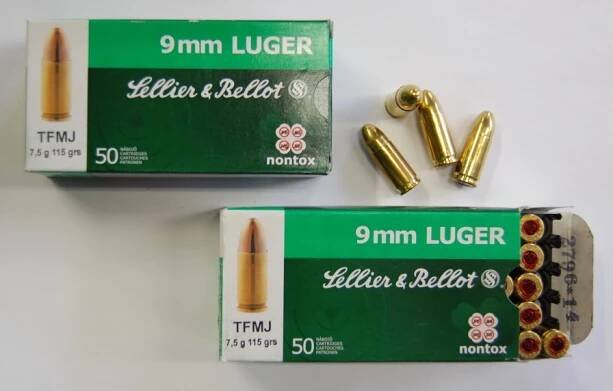 Náboj SB 9mm Luger NONTOX