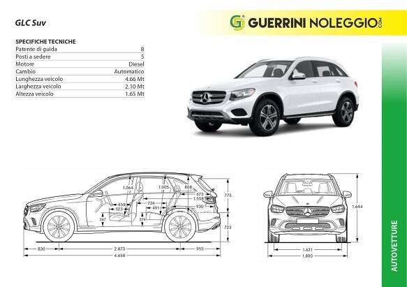 AUTOVETTURA MERCEDES GLC SUV