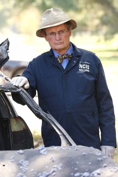 David McCallum as Dr. Donald "Ducky" Mallard on NCIS