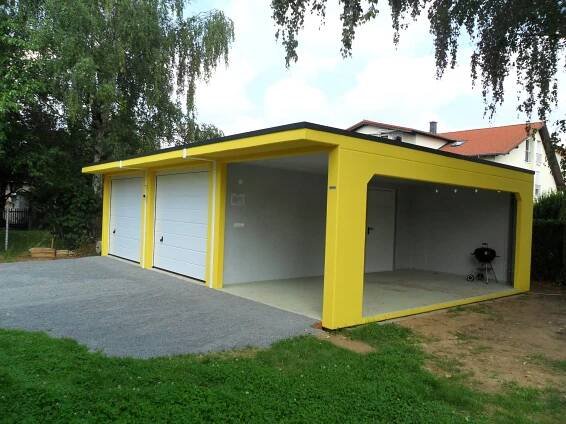 Unsere Projekte von Betongaragen und Fertiggaragen von Broder