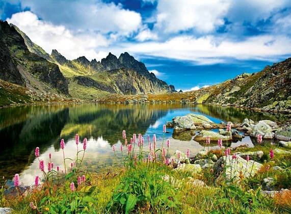 Trefl Starolesnianske pleso Tatry 3000 dílků