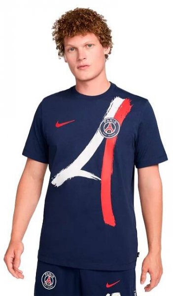 Nike Paris Saint Germain - PSG tričko tmavomodré pánske