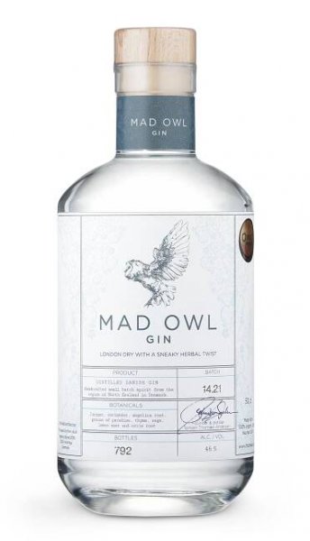 Mad Owl Gin - London Dry, 46%