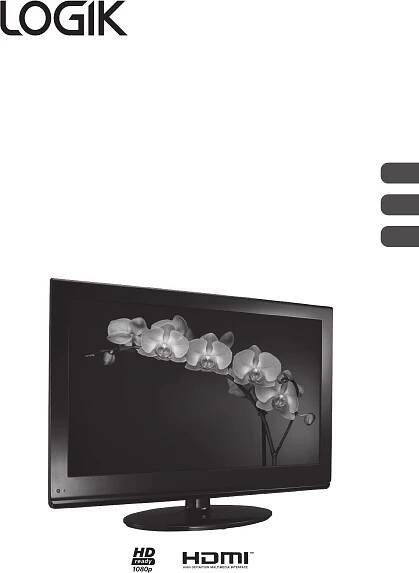 Manuál Logik L24DIGB10E LCD televize