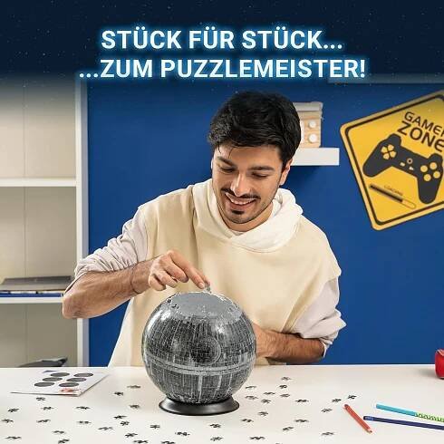 RAVENSBURGER 3D Puzzleball Star Wars: Hvězda smrti 543 dílků