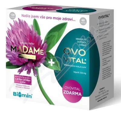 Biomin MADAMe Menopause tob.120+OVOVITAL tob.60