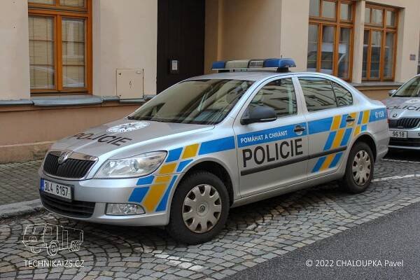 PČR - OOP Česká Lípa - Škoda Octavia II - TECHNIKAIZS.cz