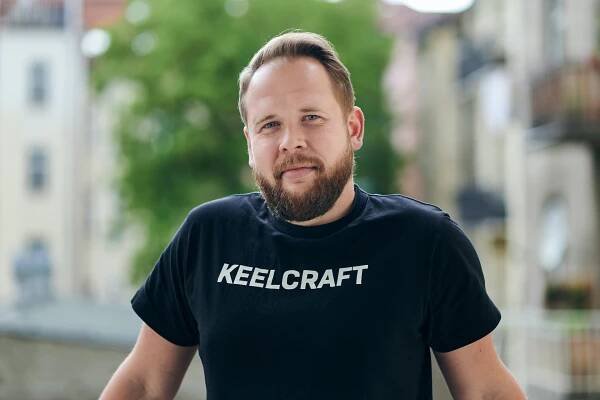 Fotka: David Miklas, spoluzakladatel projektů KeelCraft a CovMask