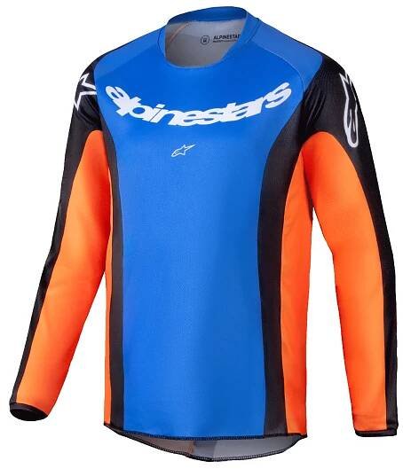 dres RACER MELT, ALPINESTARS, dětský (oranžová/modrá) 2025