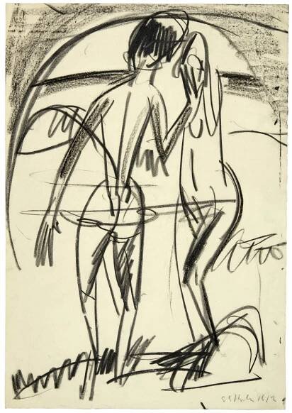Ernst Ludwig Kirchner, Zeichnung, Gutachten