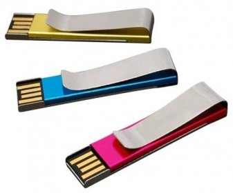 USB flash disk - kovová sponka